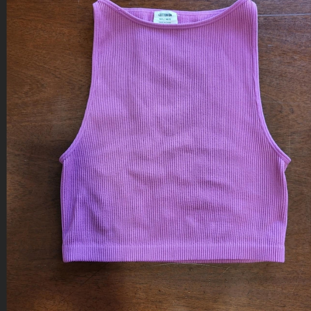 Cotton On Light Purple high tank